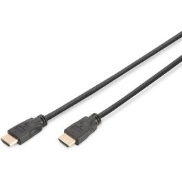 DIGITUS HDMI-Kabel A->A Ethernet St/St 5.0m schwarz 4K