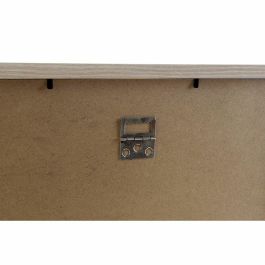 Porte photos mural DKD Home Decor 32,5 x 1,5 x 45 cm Verre Naturel Marron Moderne Bois MDF