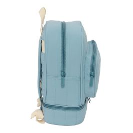 Cartable Safta Elefante Bleu 22 x 27 x 10 cm