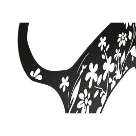 Décoration murale Home ESPRIT Noir Chat 37 x 1,3 x 48 cm (4 Unités)