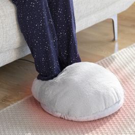 Pack Chauffe-pieds Électrique 2-en-1 et Couverture à Manches Sweat-shirt Oversize avec Polaire InnovaGoods