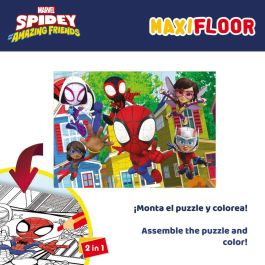 Set de 4 Puzzles Spidey 35 x 1,5 x 25 cm 48 Pièces (6 Unités)
