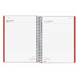 Agenda Finocam MY Rouge A5 15,5 x 21,2 cm 2026