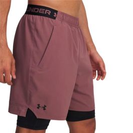 Short de Sport pour Homme Under Armour Vanish Woven Marron 16 ans