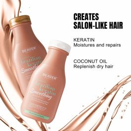 Shampooing lissant Beaver BRAZILIAN KERATIN 350 ml