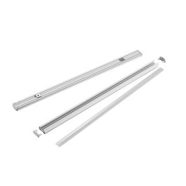 HERRAJES ALK Profilé Aluminium Solapar Slim-S 25x14mm, 3M - Pour Ruban LED