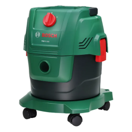 Aspirateur traîneau Bosch PAS 15-200 - 1200W, Puissance d'aspiration 200 mbar - 30 l/s, Réservoir 15 L - Aspirateur sec et humide avec fonction soufflerie