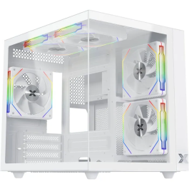Xigmatek Boîtier PC Aqua M Lite Arctic Blanc EN44427 - Format Micro-ATX, Cube, 5 Ventilos ARGB 120mm, 2 Panneaux Verre Trempé, USB 3.0 Precio: 96.54. SKU: B19NXB4XZL