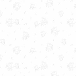 Taie d'oreiller Peppa Pig Gris Multicouleur 175 Fils 30 x 50 cm 100 % coton