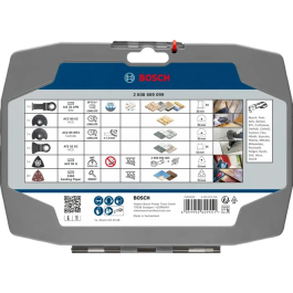 Bosch Professional Coffret de Lames Rénovation - 8 Pièces pour Outils Oscillants Multifonctions