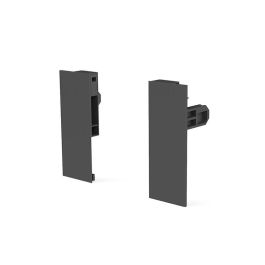 HERRAJES ALK Jeu de fixation Qube H90 H120 H185 Blanc Hauteur H90