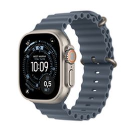 Apple Watch Ultra 3 Titanium Cellular 49mm Natur (Ocean Armband maritimblau)