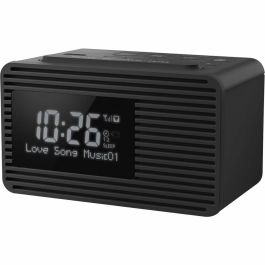 Panasonic RC-D8EG-K Radio-réveil DAB+ avec fonction répétition, Noir