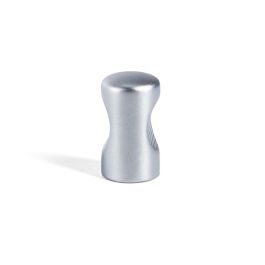 HERRAJES ALK Pomo Zamak Pisa Ø14 H25 Finition Chrome Mat