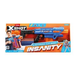 Pistolet à Fléchettes X-Shot Insanity clip 80 x 40 cm