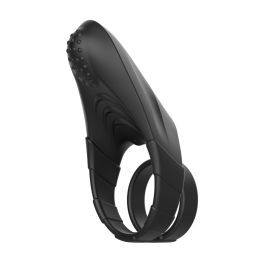 Anneau Pénis Forto Noir (Taille unique)