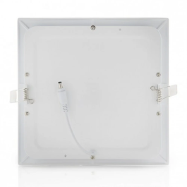 Plaque LED Carrée 18W 1350lm 4200K Aluminium Blanc Finition Mate IP25 JL-GP-LZ-6-W-EP01