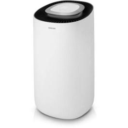 Sencor SDH 1210WH - Déshumidificateur 12 l/jour avec Purificateur d'air HEPA H11, Contrôle Appli, 4 Réglages et Capteur - Pour pièce de 18 à 30 m²