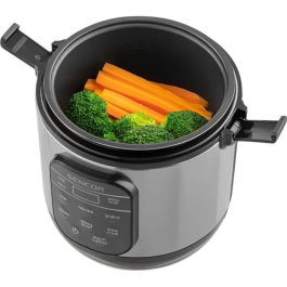 Sencor SRM 0650SS - Cuiseur à riz 0,6 litre avec 5 modes (riz, vapeur, mijotage), maintien au chaud 12h et cuve inox - Cuisson automatique