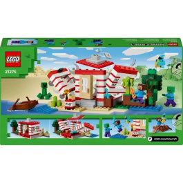 LEGO Minecraft 21275 Jungle TNT House - Set de construction pour enfants 8 ans et plus