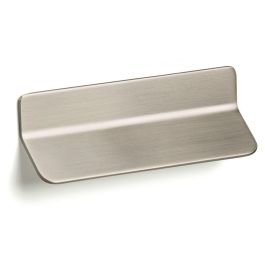 Viefe Tirador Zamak Modelo Thin, Distancia 64, Acabado Níquel Cepillado