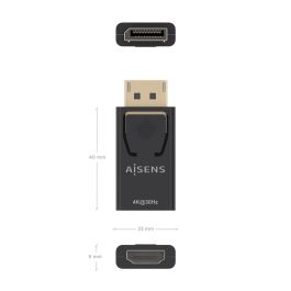 Adaptateur HDMI Aisens A125-0949 Noir