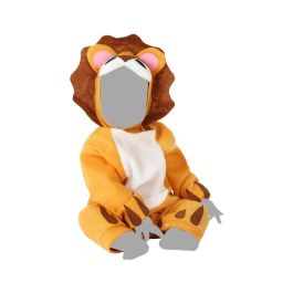 Déguisement Bébé Lion 24 Mois Unisex - Costume de Carnaval Animal Jungle Savane en Polyester Marron