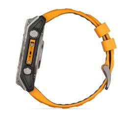 Montre intelligente GARMIN Fénix 8 AMOLED Orange 1,4" Ø 50 mm