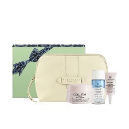 Collistar RIGENERA Set Crème Visage, Contour des Yeux, Nettoyant et Trousse - 4 Pièces