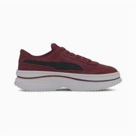 Chaussures casual femme Puma deva Suede Rouge foncé