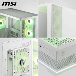 Boîtier ATX semi-tour MSI 306-7G28W21-JA4 Blanc