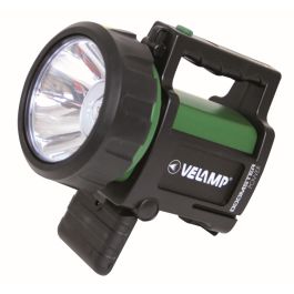 Projecteur LED rechargeable à main Velamp DOOMSTER POWER 5 W 350 lm Noir