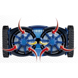 Zodiac ZOD3478580706686 Aspirateur de piscine robot MX8 pour sols et parois avec câble flottant Bluetooth