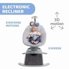 Chicco Columpio musical Comfy wave Gris 61 x 75 x 61 cm AUC8058664164738