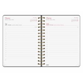 Agenda Finocam Alma Noir A5 15,5 x 21,2 cm 2026