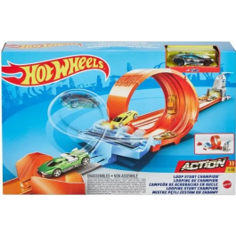 Hot Wheels - Circuit Looping de Champion avec 6 voitures et accessoires - Set de pistes et rampes pour cascades - Jouet enfant dès 4 ans Precio: 36.828. SKU: B1DMVB6HM9