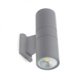 Aplique LED 30W 2246Lm 2700K Violet IP65 40000H HO-COBWALL-2X15-WW