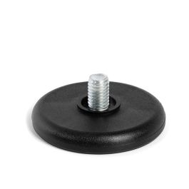 HERRAJES ALK Toni Ø50 M8X10 Pied Nivelateur Noir