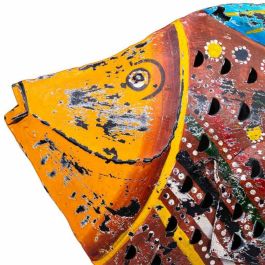 Bougeoir Alexandra House Living Bois de manguier 10 x 32 x 50 cm Poisson