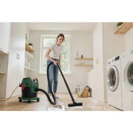 Aspirateur traîneau Bosch PAS 15-200 - 1200W, Puissance d'aspiration 200 mbar - 30 l/s, Réservoir 15 L - Aspirateur sec et humide avec fonction soufflerie