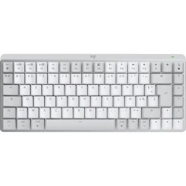 Logitech Clavier Mécanique Sans Fil MX Mechanical Mini pour Mac Gris Pâle - LOG920010795