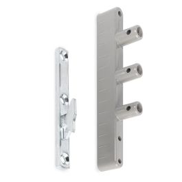 ACCESORIOS MUEBLES Patère cachée ATC302 avec plaque (Set de 100)