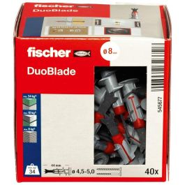 FISCHER Duoblade Taco Pladur pour vis de 4-5 mm (Set de 40)