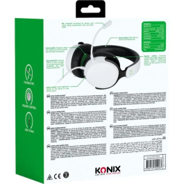 Konix Casque Gaming Supra-auriculaire Nexus pour Xbox Series X|S avec Micro, Haut-parleurs 40mm, Connecteur 3.5mm, Câble 1.5m