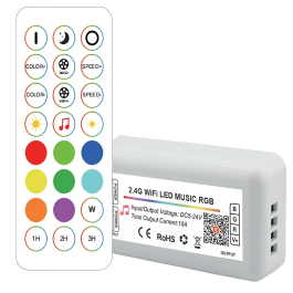 Tuya Contrôleur LED Wifi RF RGB 2.4G [HLP-YS-WiFi-RF24-03] Precio: 14.5899996. SKU: B193S9HNSE