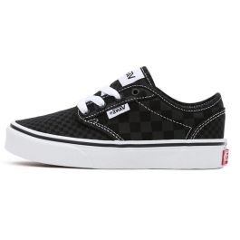 Chaussures de Sport pour Enfants Vans Atwood Tonal Mix Check Noir