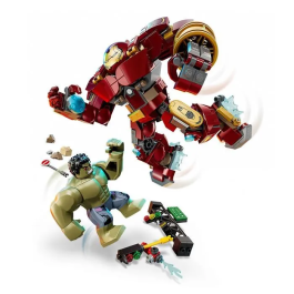 LEGO 76343 Marvel Le Combat Légendaire entre Hulkbuster et Hulk, Set Collector Avengers L'Ere d'Ultron, Jeu de Construction Cadeau 9 Ans