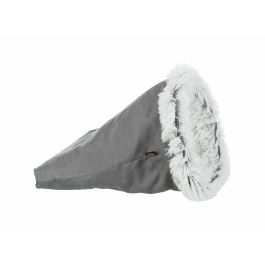Lit pour animal domestique Trixie Harvey Blanc Noir Gris Polyester Tissu Peluche Ø 30 × 50 CM