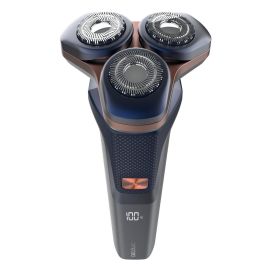 Rasoir électrique Cecotec PrecisionCare Aluminium LED, titane, 2 vitesses, 2h batterie