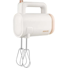 Sencor SHM 9130WH Batteur à main sans fil, 8 vitesses, autonomie longue durée, recharge USB-C, blanc